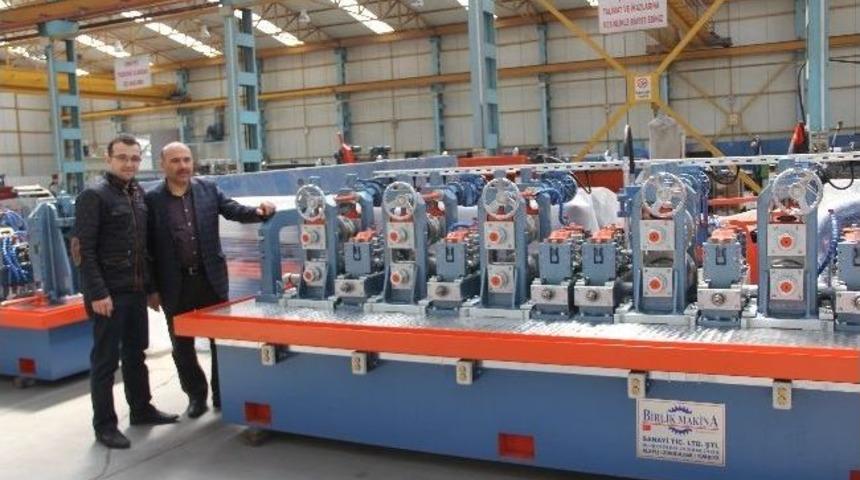 (özel Haber) Zonguldaklı İş Adamı Boru Profil Makinesi Üretti