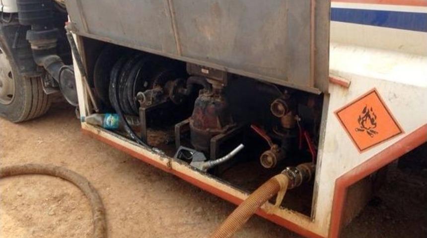 Şanlıurfa&rsquo;da Akaryakıt Ka&ccedil;ak&ccedil;ılığı