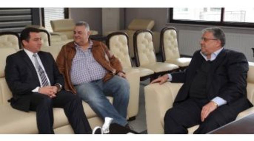 Başkan Bakıcı&rsquo;ya Tebrik Ziyaretleri S&uuml;r&uuml;yor