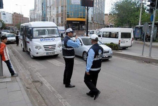 Siverek’te Trafik Zabıta Ekiplerinin Trafik Denetimleri