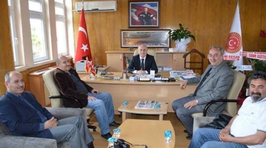 Gazeteciler Cemiyeti'nden Kaya'ya Kutlama Ziyareti