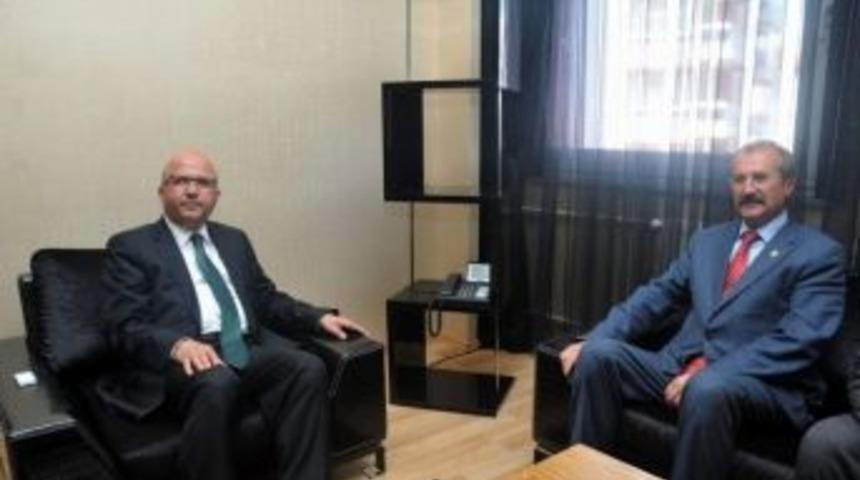 Mhp&rsquo;li Milletvekili Kemalettin Yılmaz'dan Başkan &Ccedil;oban&rsquo;a Ziyaret