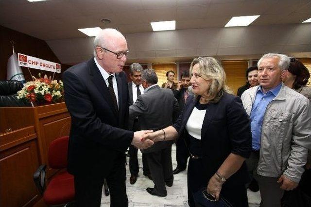 Chp den Odunpazarı Belediye Başkanı Kazım Kurt a  hayırlı Olsun  Ziyareti 1