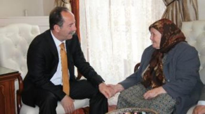 Edirne Belediye Başkanı G&uuml;rkan'a En Anlamlı Ziyaret