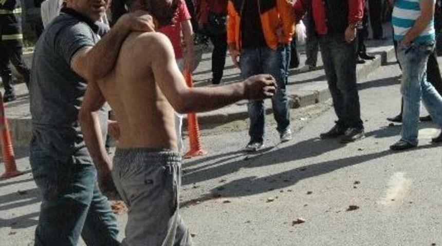 Polislerin Elinden Kurtulan Şahıs İntihar Teşebb&uuml;s&uuml;nde Bulundu