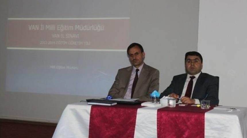 Van&rsquo;da İl&ccedil;e Milli Eğitim M&uuml;d&uuml;rleri Toplantısı