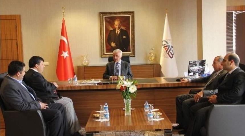 T&uuml;msiad&rsquo;tan Başkan &Ccedil;ıkmaz&rsquo;a Hayırlı Olsun Ziyareti