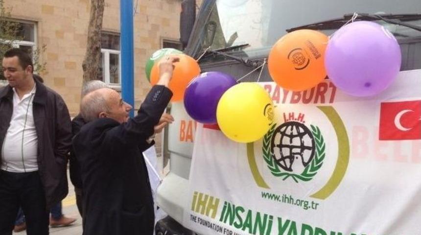 Bayburt Suriye&rsquo;ye 4'nc&uuml; Tır'ını G&ouml;nderiyor