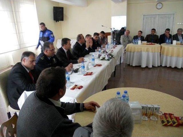 Erzincan Emniyetinden Huzur Toplantısı 1