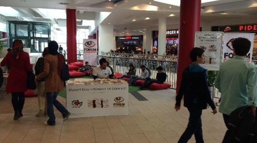 Forum Gaziantep'te &ldquo;bizimle Kitap Okumaya Ne Dersiniz?" Projesi