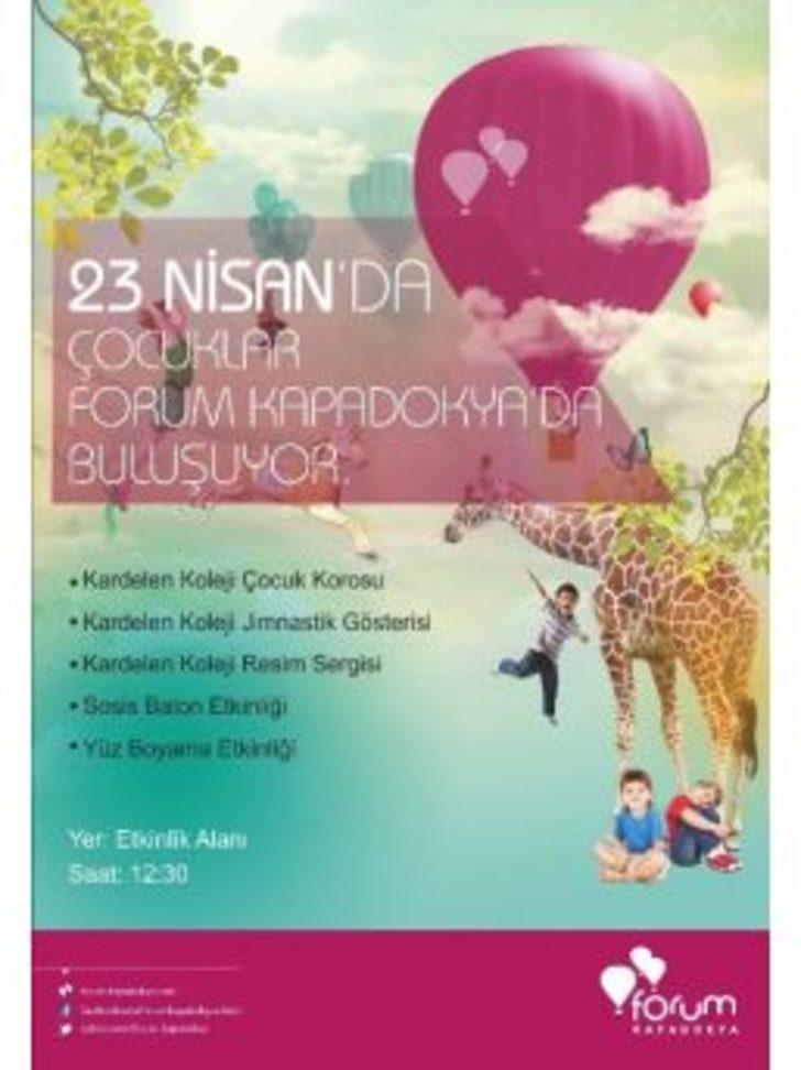 Forum Kapadokya’da 23 Nisan Coşkusu