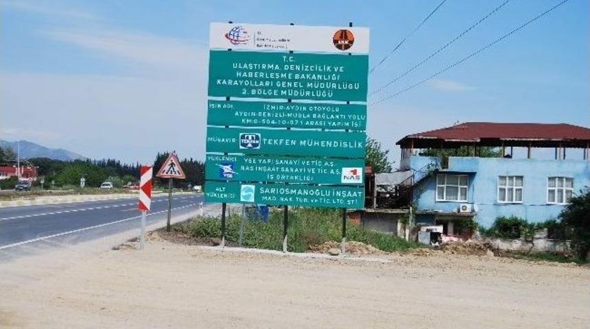 Aydın &Ccedil;evre Yolu İnşaatı Başladı