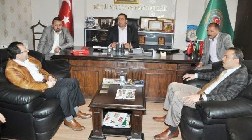 M&uuml;siad Ve Ak Parti&rsquo;den Başkan Ko&ccedil;ak&rsquo;a Ziyaret