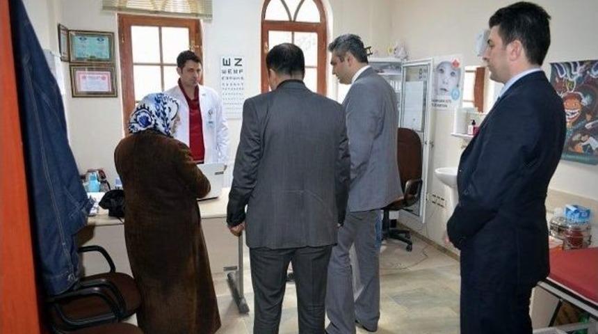 G&uuml;r&uuml;n Kaymakamı G&uuml;lery&uuml;z Sağlık Birimlerinde İncelemelerde Bulundu
