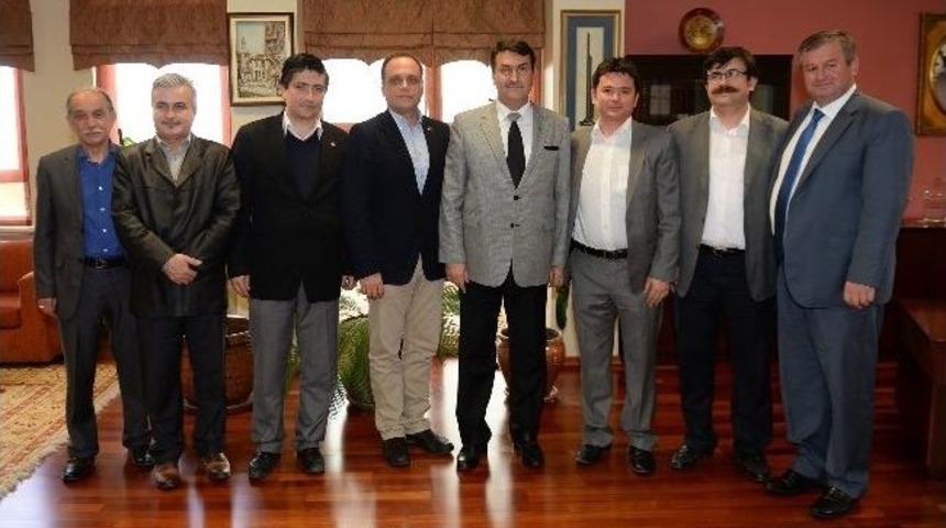 Aydın&rsquo;dan D&uuml;ndar&rsquo;a Tebrik Ziyareti