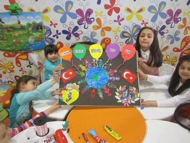 Minikler Makarnadan Takı Yaptı 2