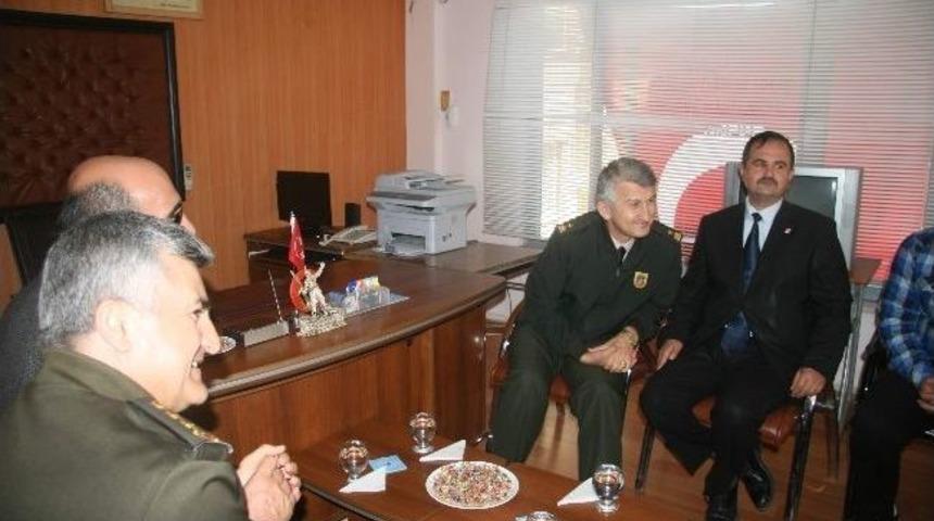 Jandarma B&ouml;lge Komutanı Tuğgeneral Celepoğlu Kilis&rsquo;te