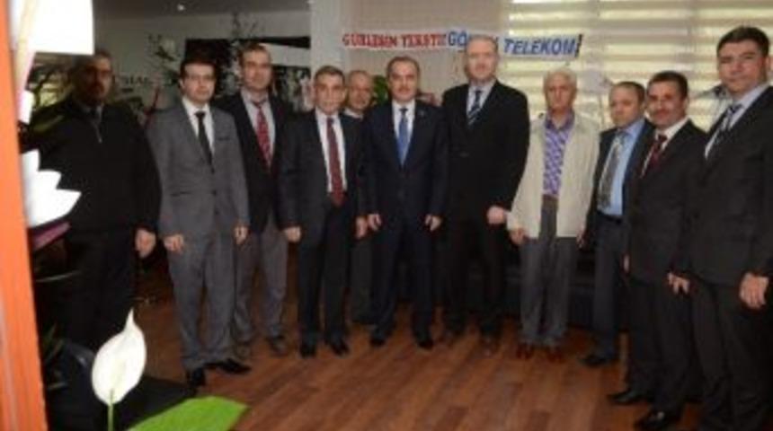 İhlas Holding&rsquo;ten Pamukkale Belediye Başkanı G&uuml;rlesin&rsquo;e Ziyaret
