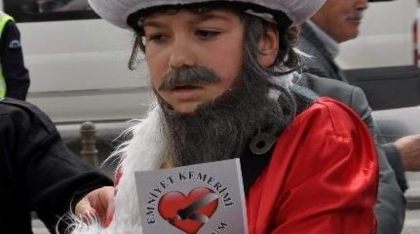 Nasreddin Hoca Ve Keloğlan&rsquo;dan Emniyet Kemeri Uyarısı