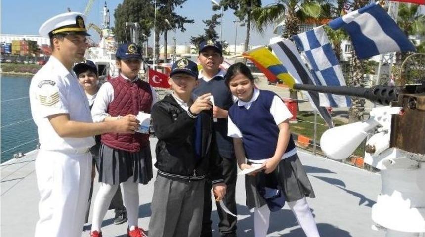 Öğrencilere Sahil Güvenlik Komutanlığı Tanıtıldı
