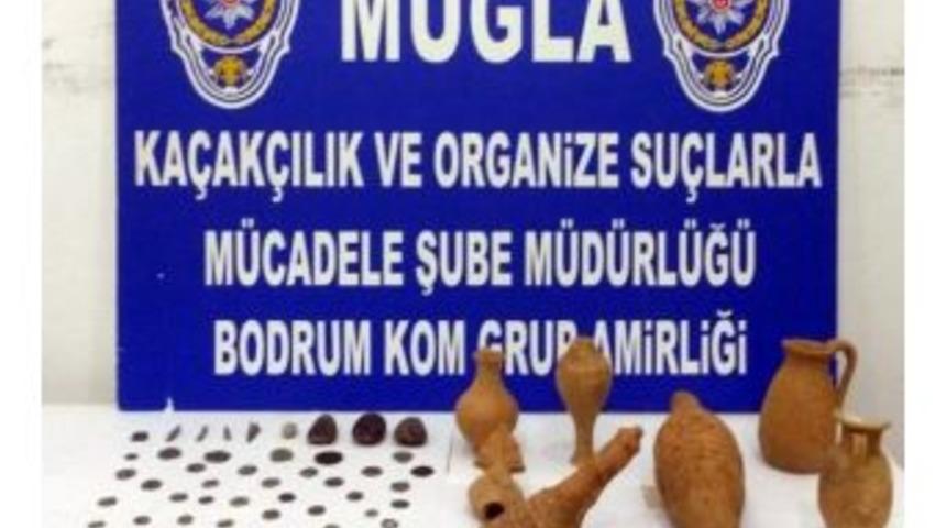 Bodrum&rsquo;da Tarihi Eser Operasyonu