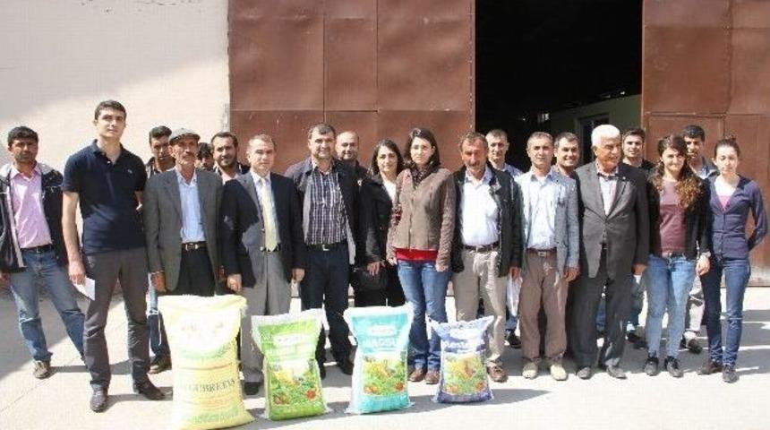 Diyarbakır Karpuzu Yetiştiricilerine G&uuml;bre Desteği