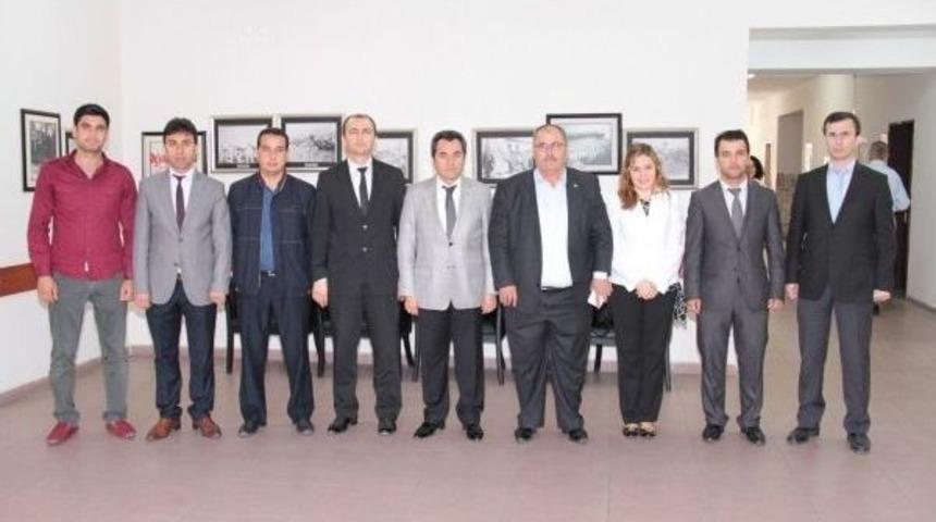 Gen&ccedil; Memur-sen Y&ouml;netimi, İl Milli Eğitim M&uuml;d&uuml;r&uuml; G&uuml;lay&rsquo;ı Ziyaret Etti