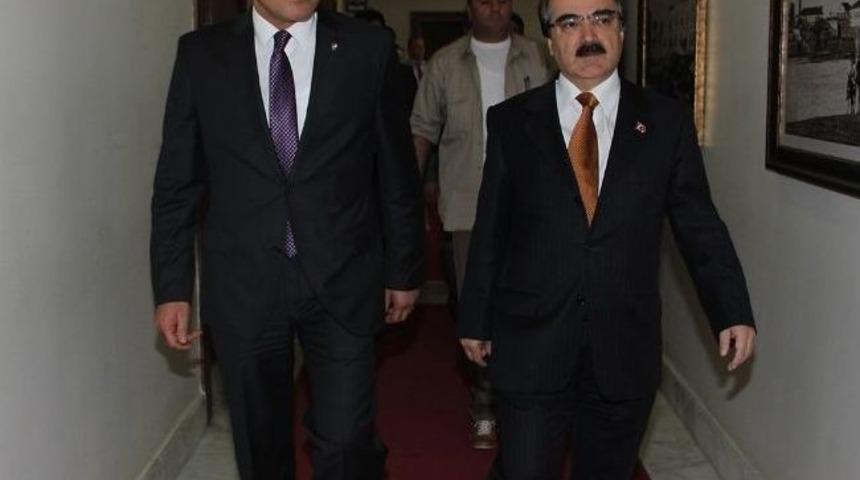 Vali Coş'tan Başkan S&ouml;zl&uuml;'ye İade-i Ziyaret