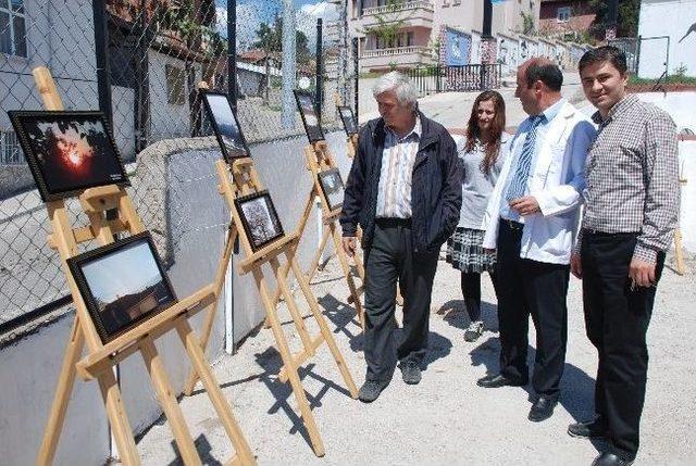 Niksar’da Liseli Öğrenciler Sergi Açtı