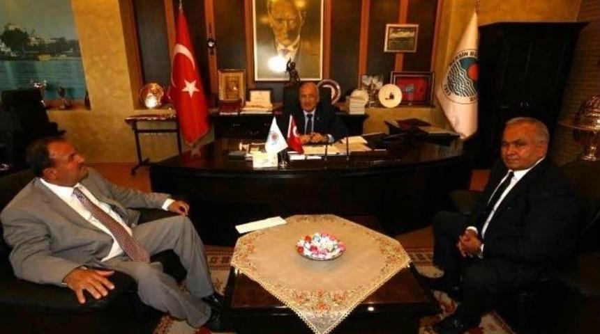 Başkan Kocamaz&rsquo;a Kutlama Ziyaretleri S&uuml;r&uuml;yor