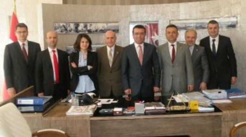 Mmo&rsquo;dan Başkan Taş&ccedil;ı&rsquo;ya Ziyaret