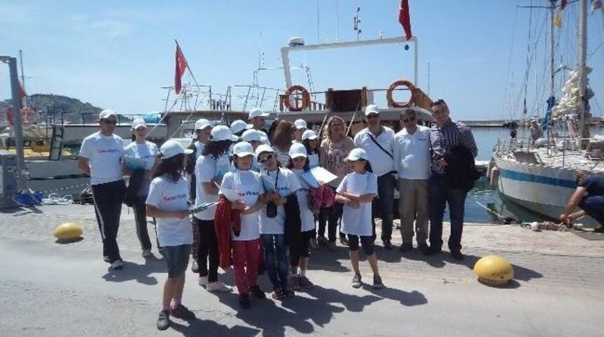 Bu &Ccedil;ocuklar Hayatlarında İlk Kez Denize Girdi