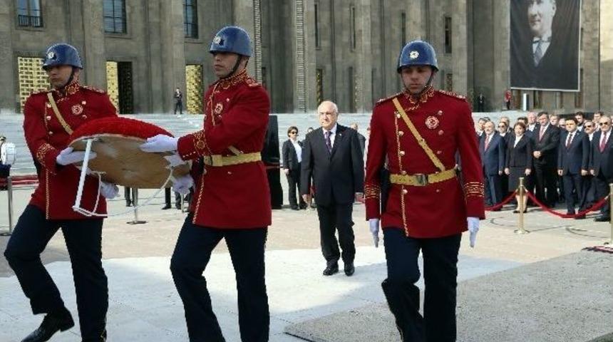 Tbmm'nin A&ccedil;ılışının 94. Yılı Dolayısıyla Meclis'te T&ouml;ren D&uuml;zenlendi