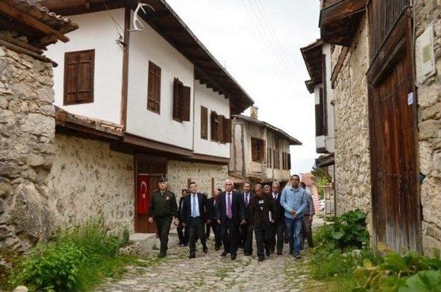 Vali Orhan Alimoğlu Köyleri Gezdi