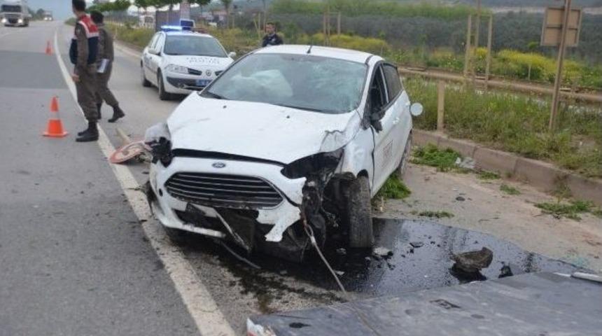 Taklalar Atan Otomobilde İnanılmaz Kurtuluş