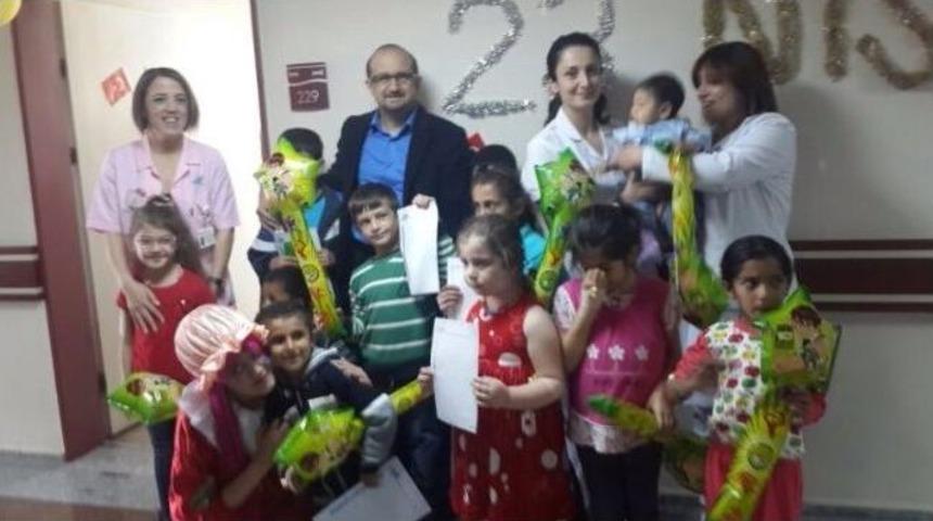 23 Nisan Atat&uuml;rk &Uuml;niversitesi&rsquo;nde &Ccedil;ocuklarda Tam Ve Dengeli Beslenme Etkinliği İle Kutladı