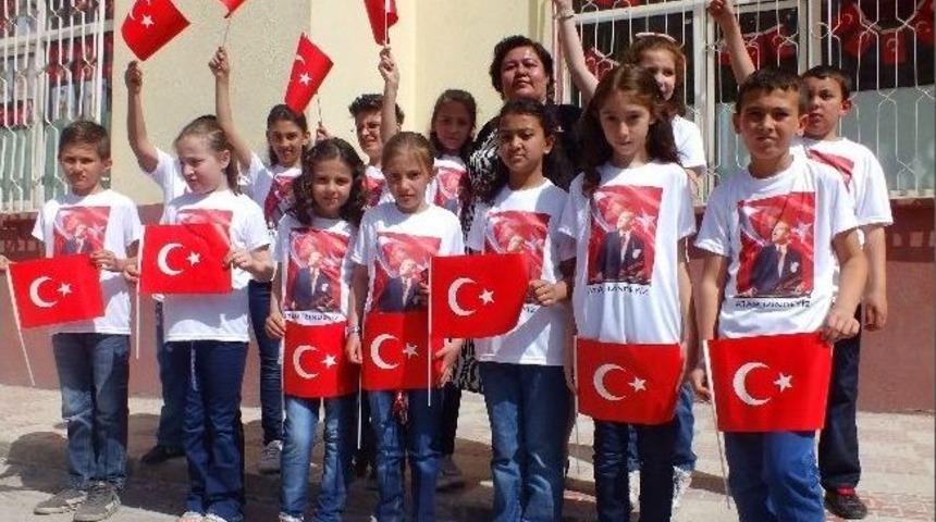 K&uuml;tahya'da 23 Nisan Ulusal Egemenlik Ve &Ccedil;ocuk Bayramı Coşkusu