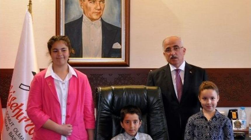 Minik Vali: "eskişehir'in Trafik Sorununu &Ccedil;&ouml;zeceğim"