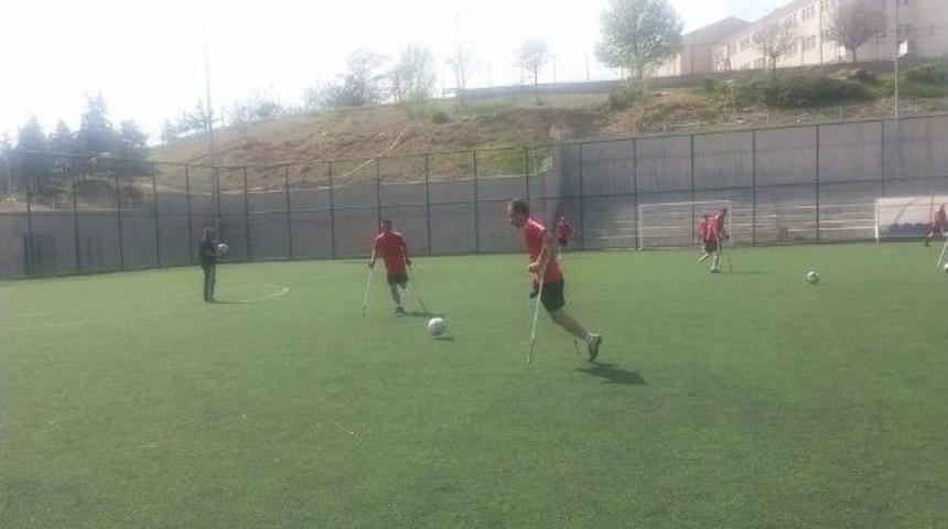 Şahinbey Ampute Futbol Takımı, S&uuml;perlig İ&ccedil;in Ankara&rsquo;da