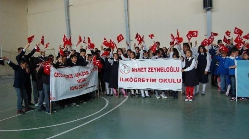 Arapgir&rsquo;de 23 Nisan Coşkusu