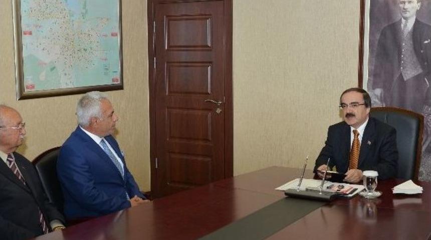 Feke Belediye Başkanı Sel&rsquo;den Vali Coş&rsquo;a Ziyaret