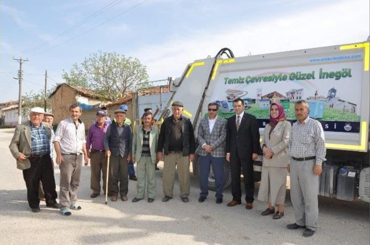 İneg&ouml;l'de Mahalle Olan K&ouml;ylerde &Ccedil;&ouml;pler Toplanıyor