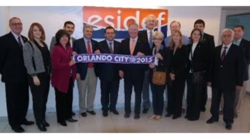 Orlando'nun Başkanı Esidef'e Misafir Oldu