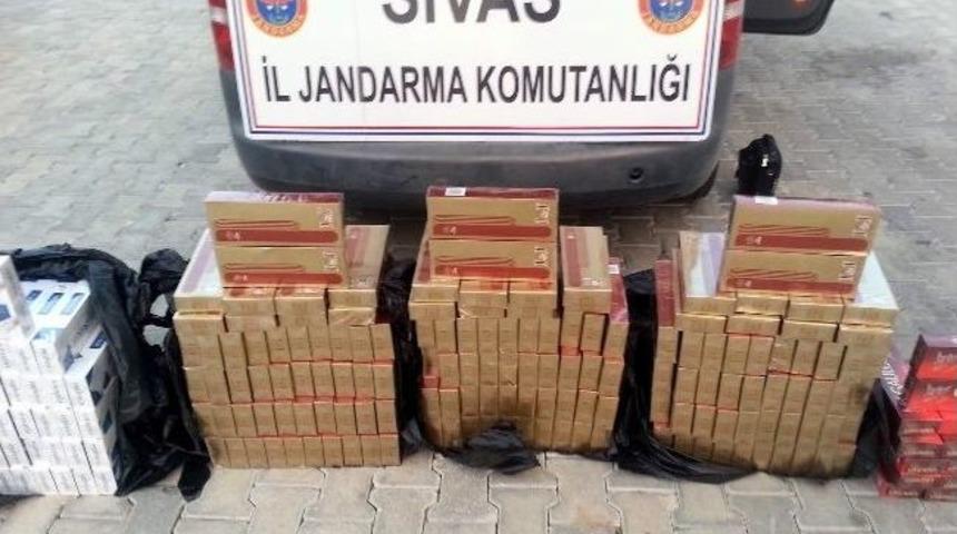 G&uuml;r&uuml;n&rsquo;de 6 Bin 500 Paket Ka&ccedil;ak Sigara Ele Ge&ccedil;irildi