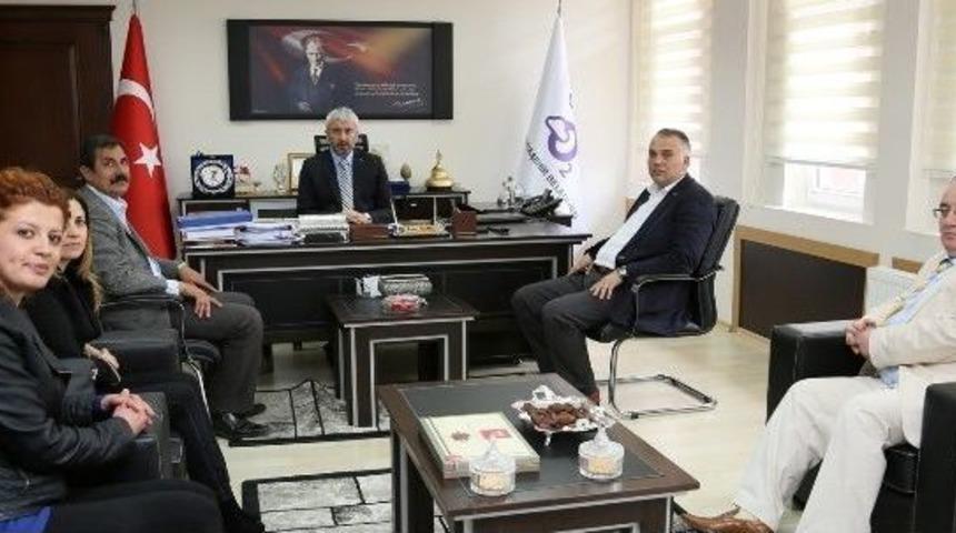 Basın Meslek Kuruluşlarından Başkan Yılmaz&rsquo;a Ziyaret