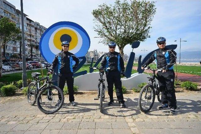 İzmir in Bisikletli Zabıtaları İşbaşında 2