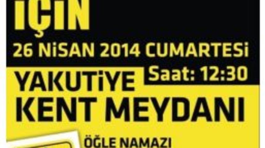 Erzurum, Mısır İ&ccedil;in Bin Kişilik Kefenli Y&uuml;r&uuml;y&uuml;şe Hazırlanıyor