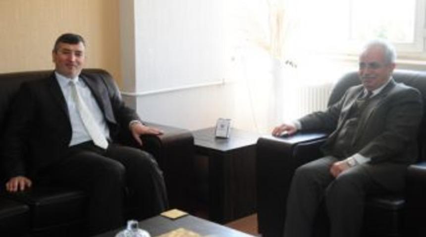 Başsavcı &Ccedil;i&ccedil;ekli&rsquo;den Et&uuml; Rekt&ouml;r&uuml; Prof. Dr. Yaylalı&rsquo;ya Ziyaret