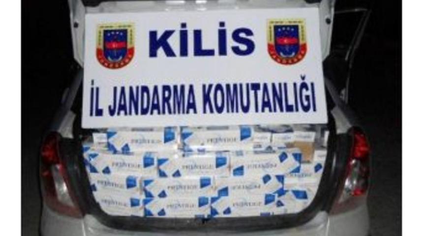 Kilis&rsquo;te 21 Bin 550 Paket Sigara Cinsel Uyarıcı Hap İle Ka&ccedil;ak &Ccedil;ay Ele Ge&ccedil;irildi