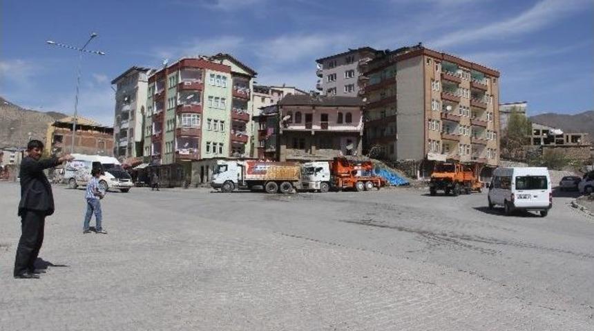 Hakkari Medeni Sancar Caddesi Ge&ccedil;it Vermiyor